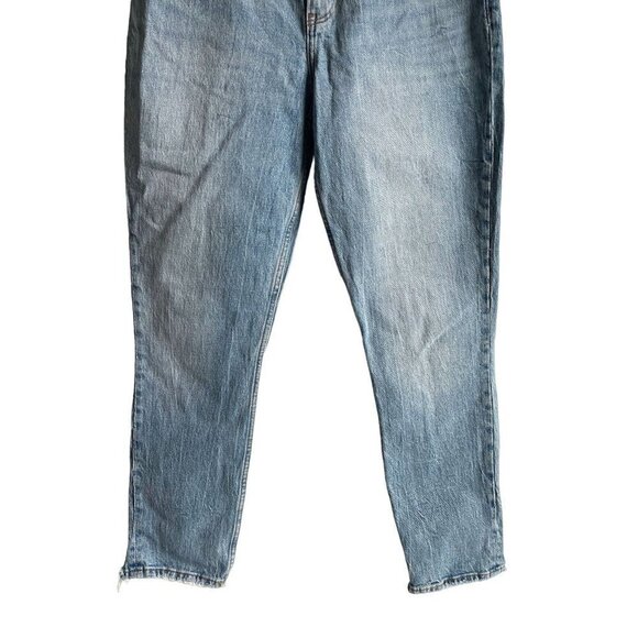 New! Abercrombie & Fitch Skinny High Rise Distressed Jeans Size 6R Light Wash - Picture 6 of 8